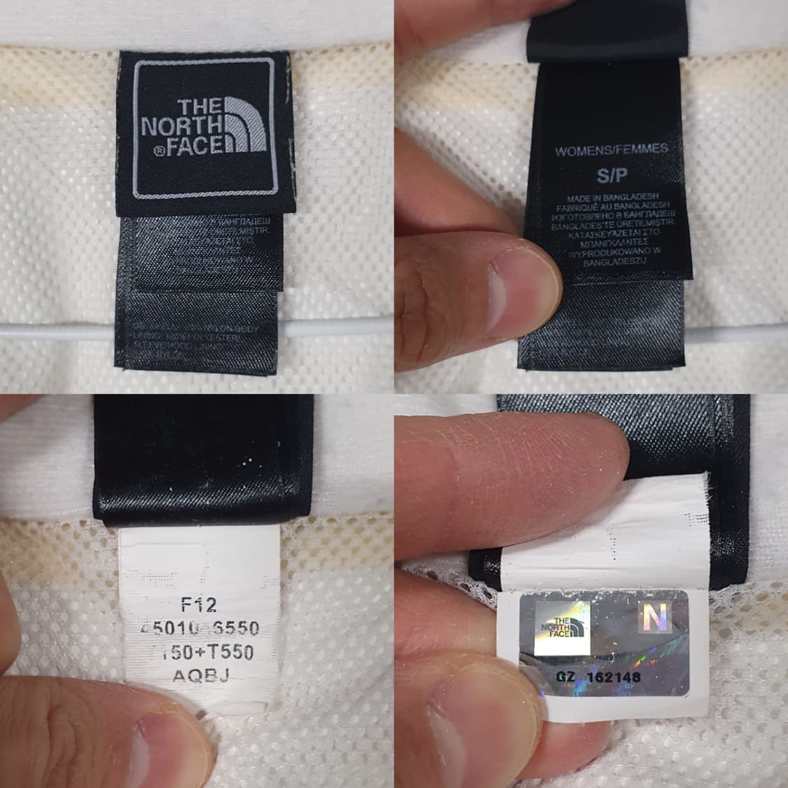 여성 S) 노스페이스 하이벤트 화이트 바람막이 후드 마운틴 윈드 자켓 상품이미지7