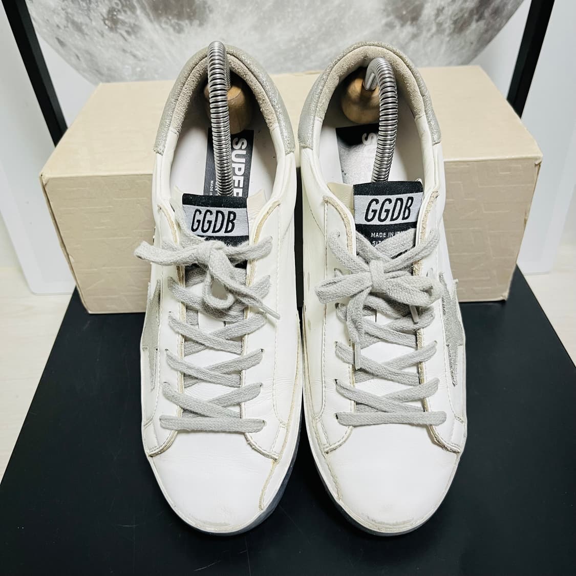 정품 38) 골든구스 스파클 실버 스니커즈 240~245 상품이미지3