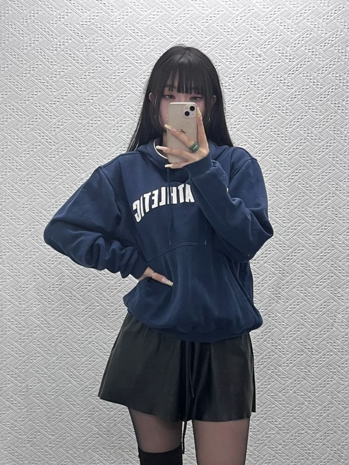 나이키 올드스쿨 에슬레틱 스포티 아치로고 후드티 M C10031 상품이미지1