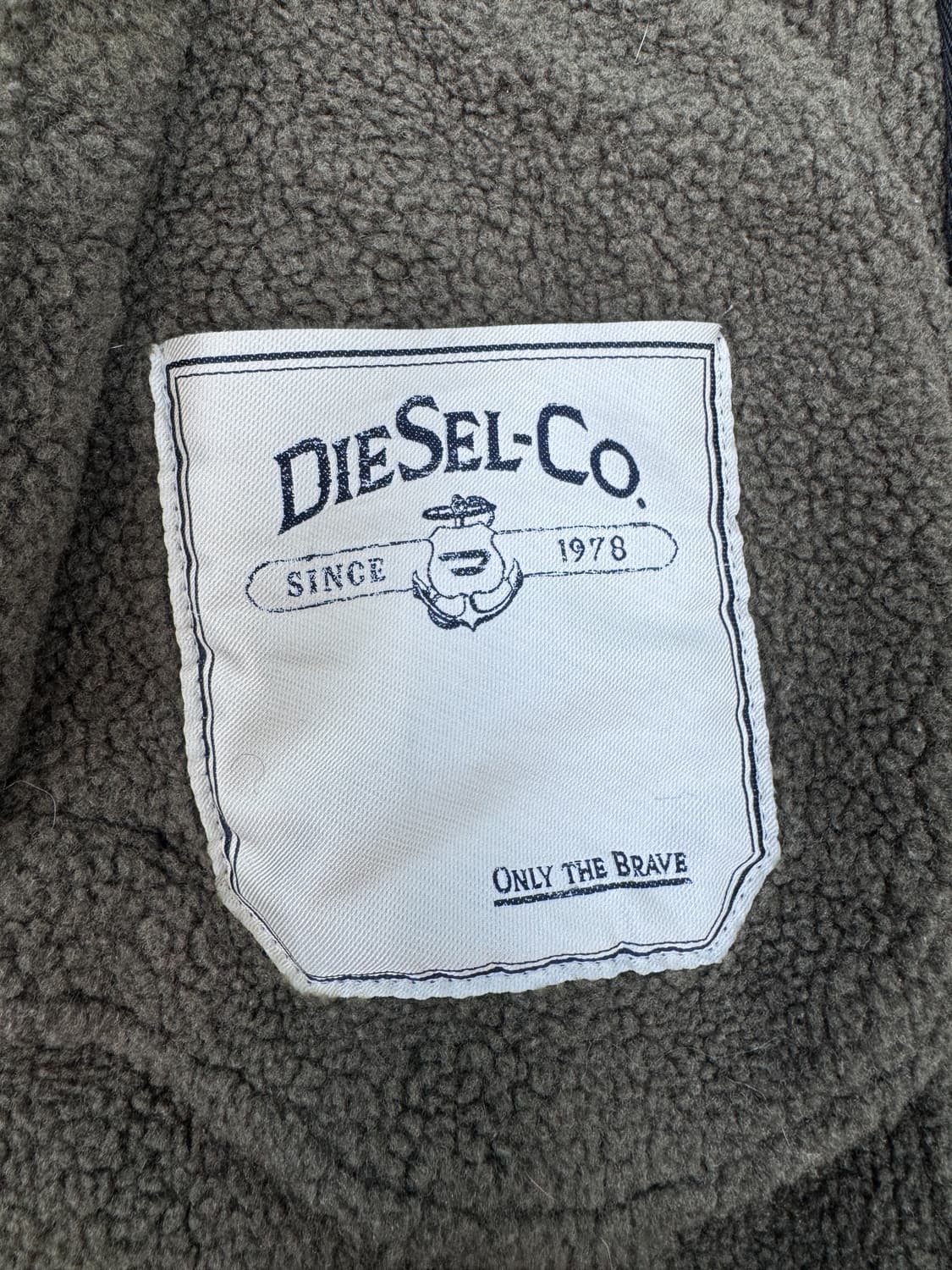 디젤 쉐르파 라인 울 후드 더플 코트 상품이미지5