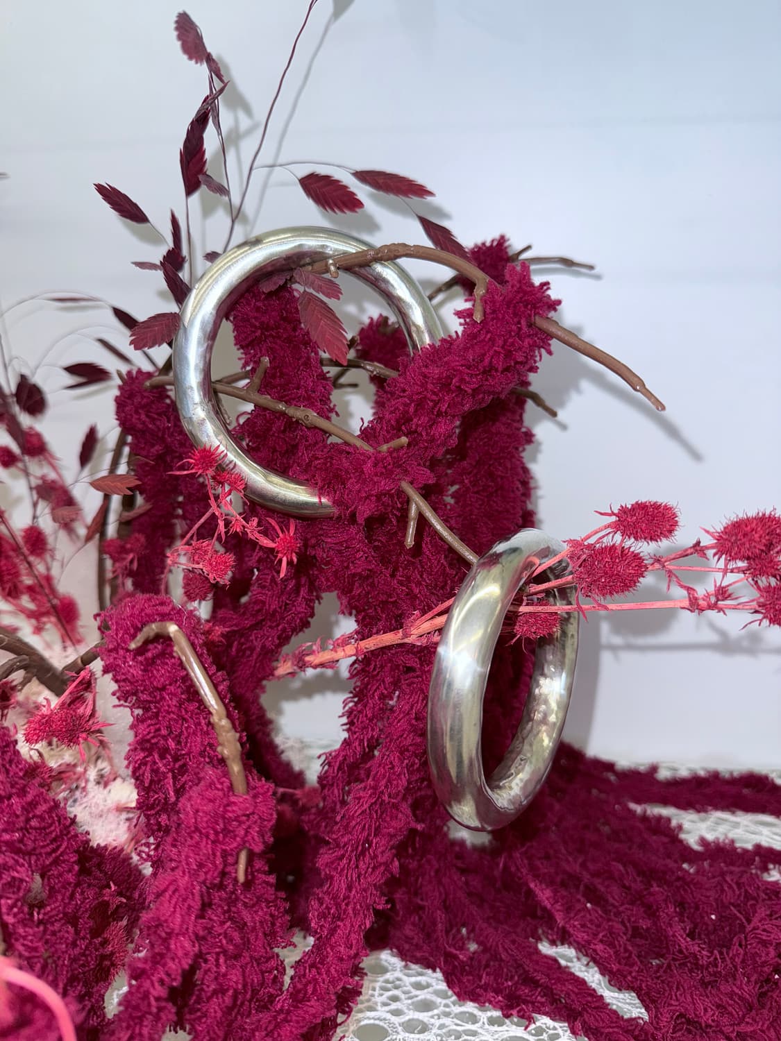 stering silver bold bangles 상품이미지2