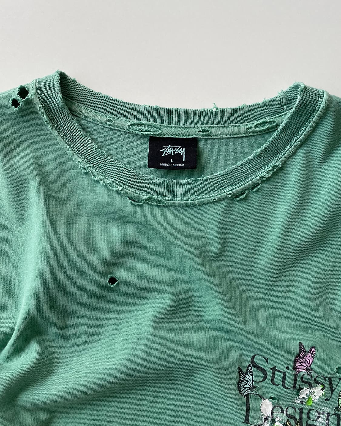 스투시 디스트로이드 페인팅 롱슬리브 상품이미지3