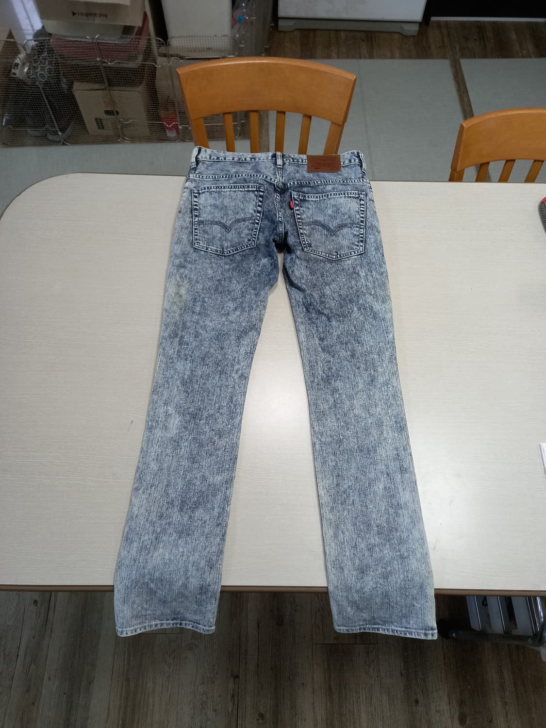 32 리바이스606 Tight 워싱 스판 슬림일자진 32-397 상품이미지2