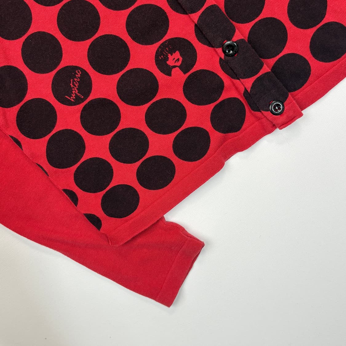 [S] 히스테릭글래머 도트 디자인 가디건 상품이미지4