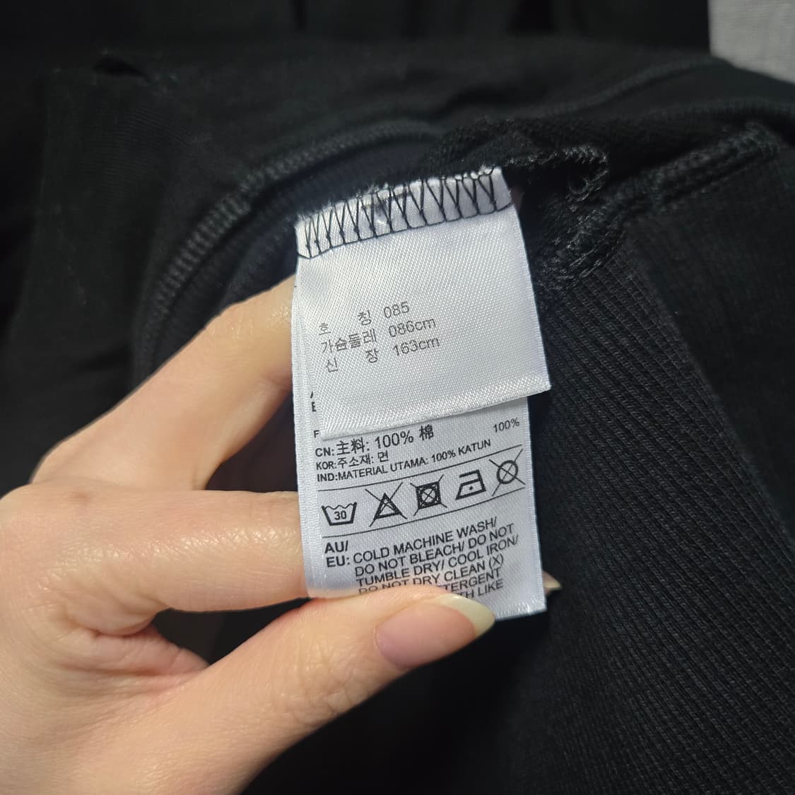 아디다스 블랙 오리지널 크루 맨투맨  상품이미지5