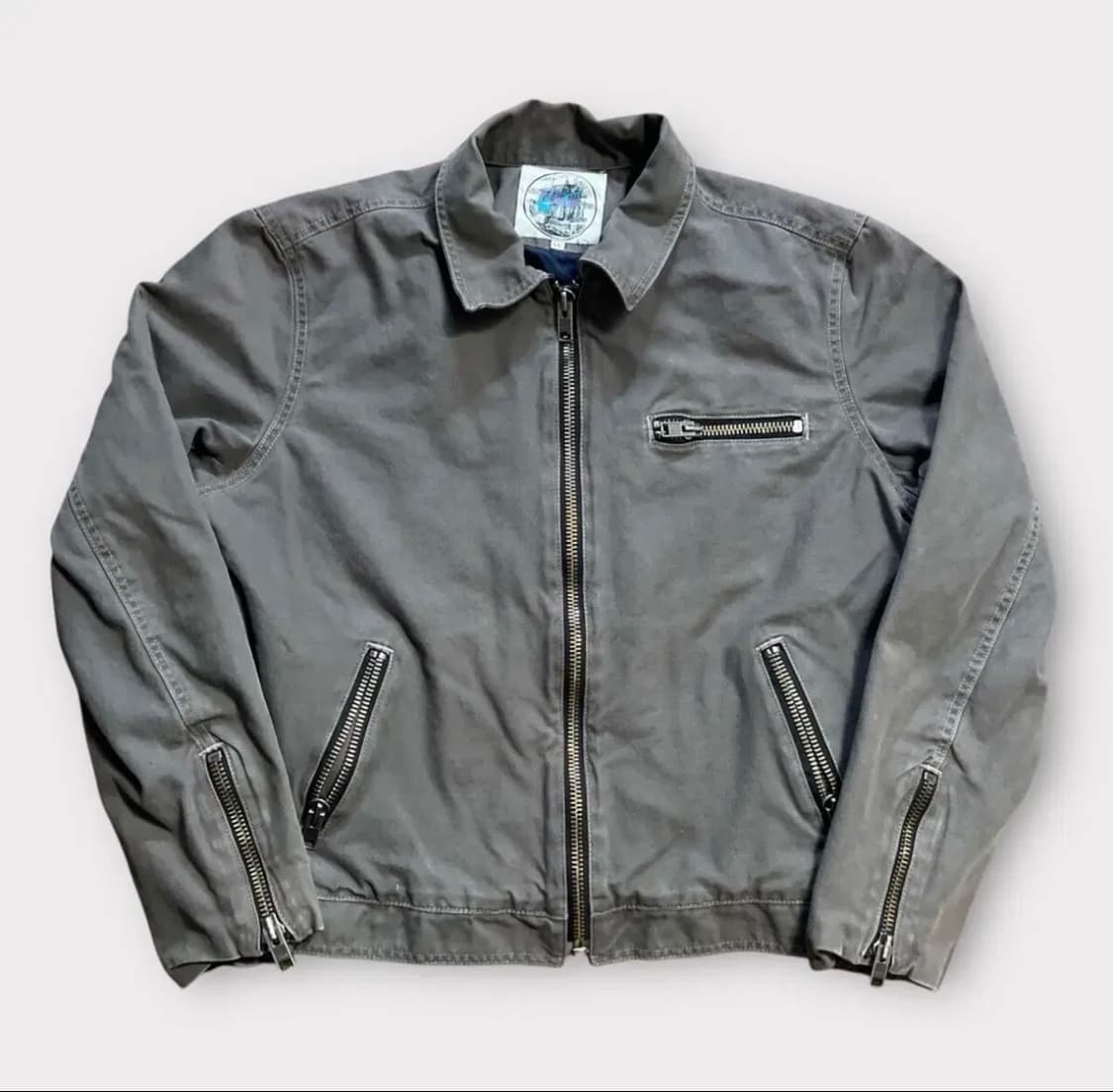 (L) 7포올맨카인드 캔버스 라이더자켓 상품이미지1