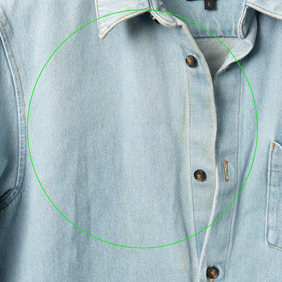 [103] APC 아페쎄 데님셔츠 라이트 인디고  상품이미지3