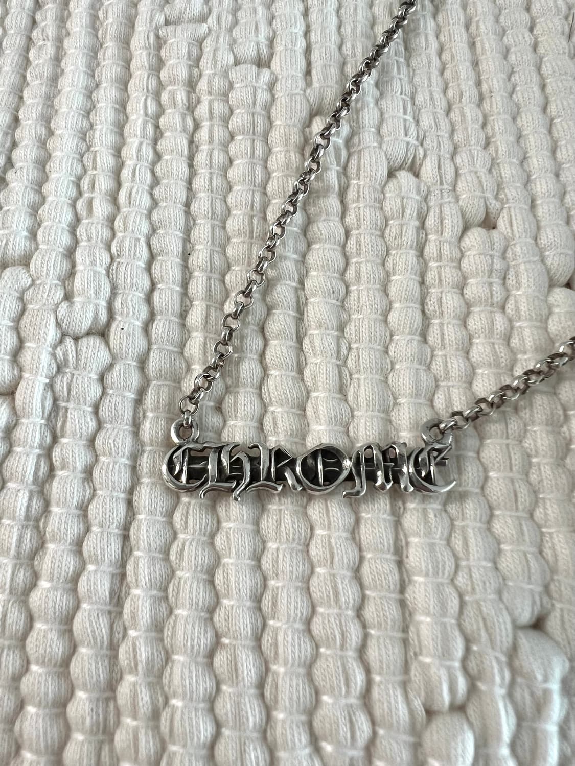 크롬하츠 CHROME 로고 목걸이 상품이미지3