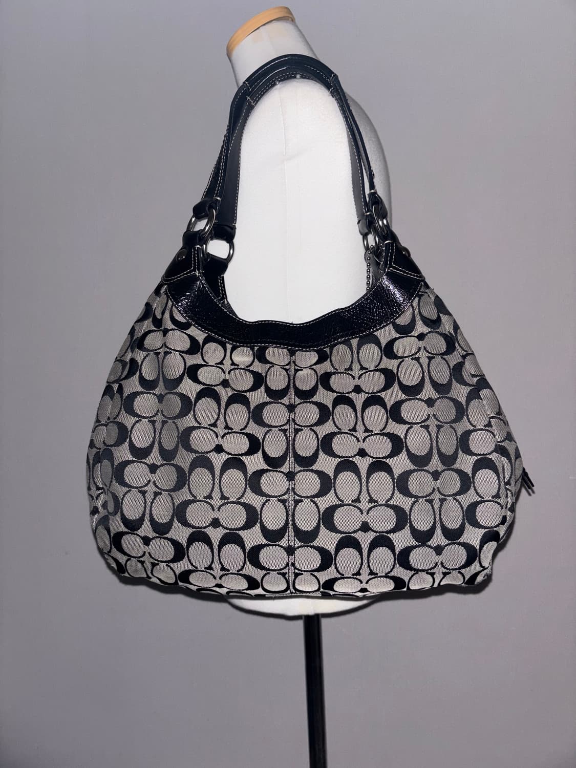 Coach vintage black shoulder bag 상품이미지2