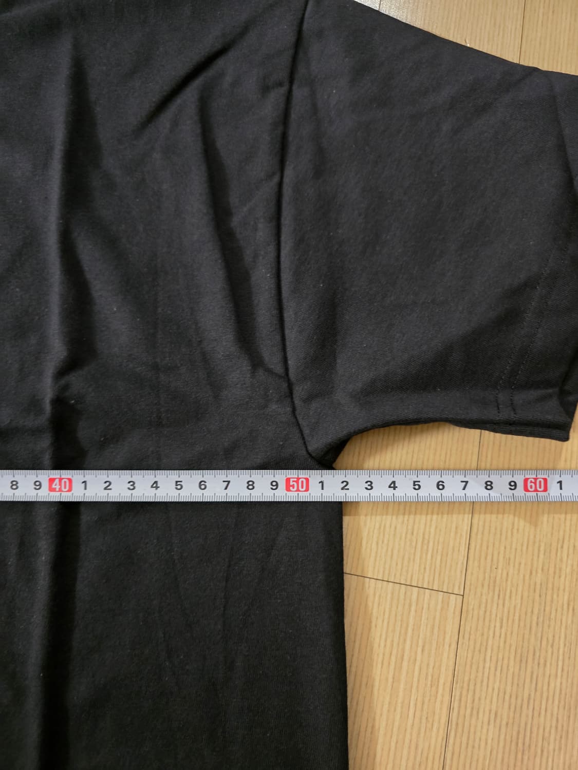 헤인즈 US 비피 티셔츠 블랙 M 상품이미지5