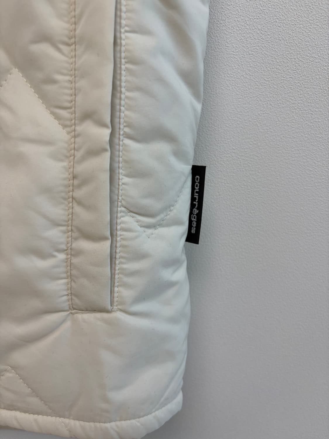 꾸레쥬 퀼팅 패딩조끼 상품이미지3