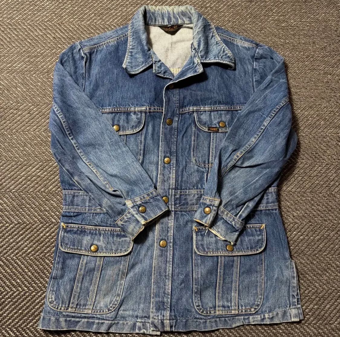 70s Lee Bush 데님 초어자켓(L) 상품이미지1