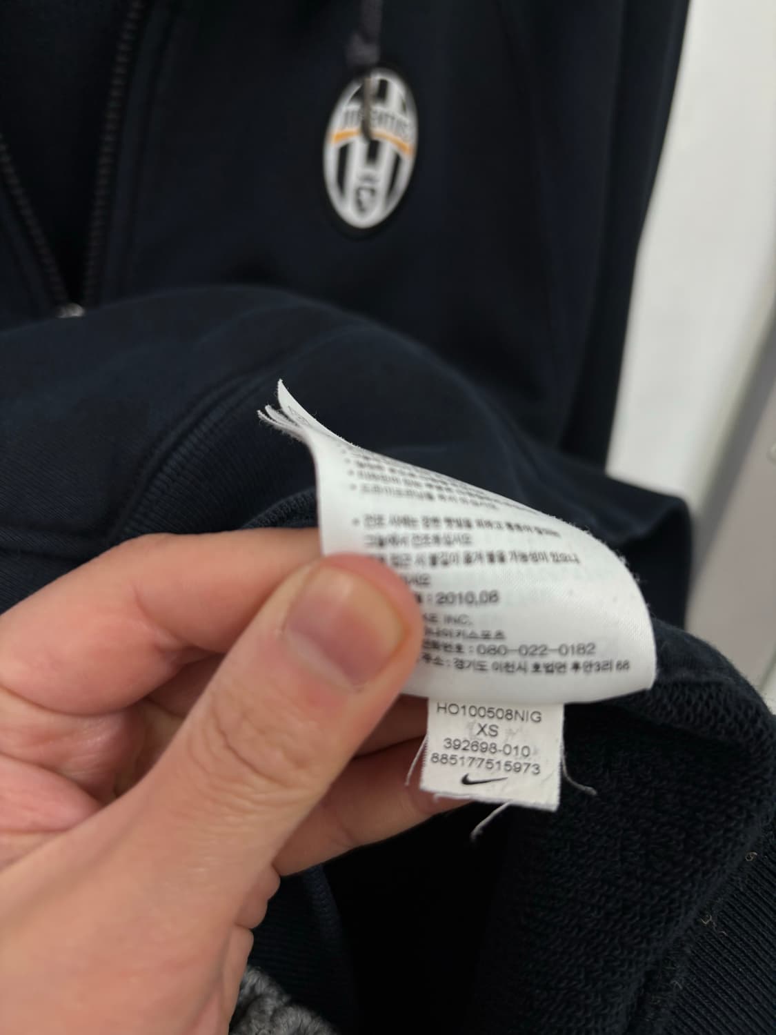 나이키 유벤투스 후드집업 상품이미지8