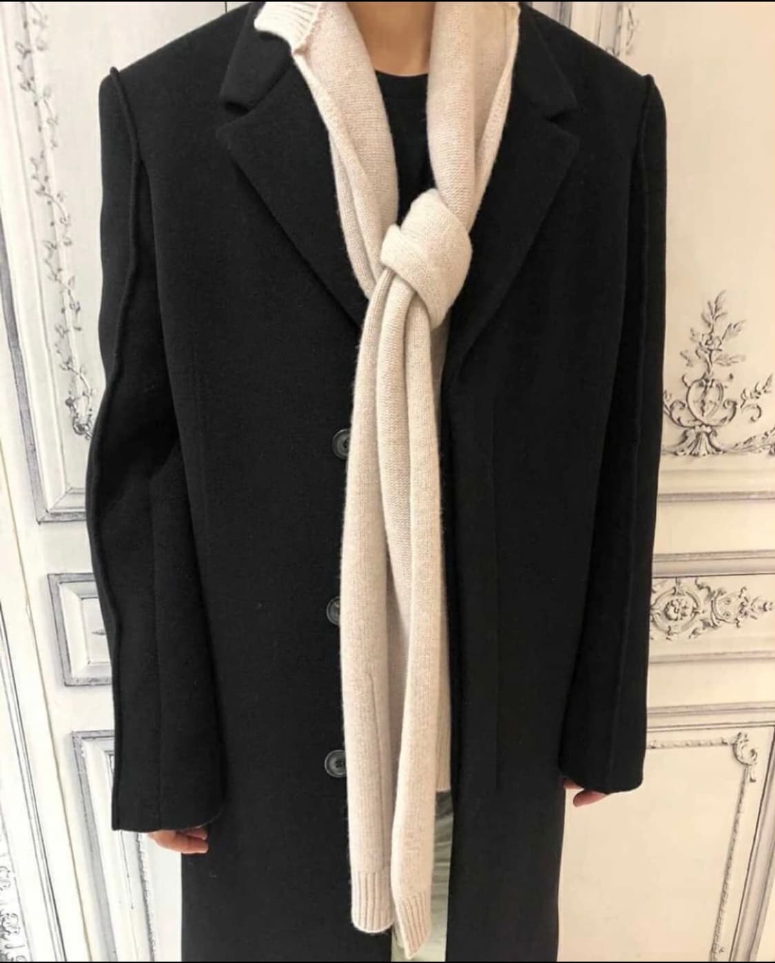 maison margiela 마르지엘라 립포인트 머플러 상품이미지1