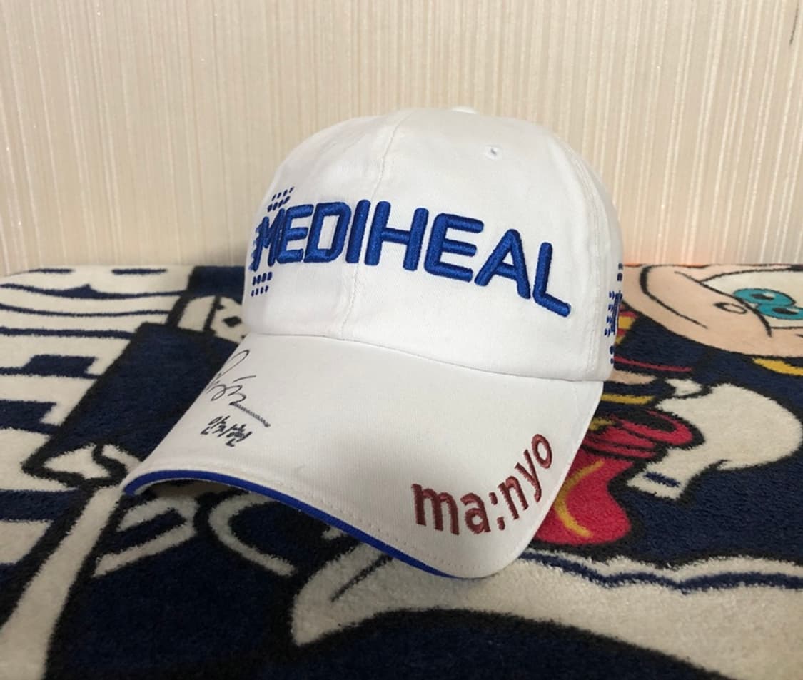 핑골프 메디힐골프단 프로골퍼모자/캡/안지현프로 싸인모자 상품이미지1