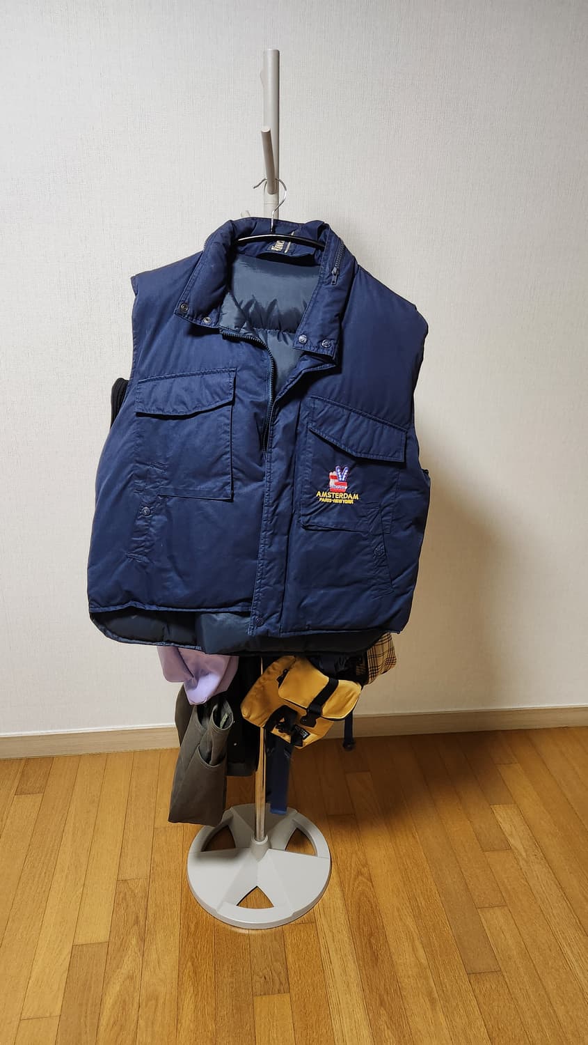 빈티지 패딩조끼 xl  상품이미지1