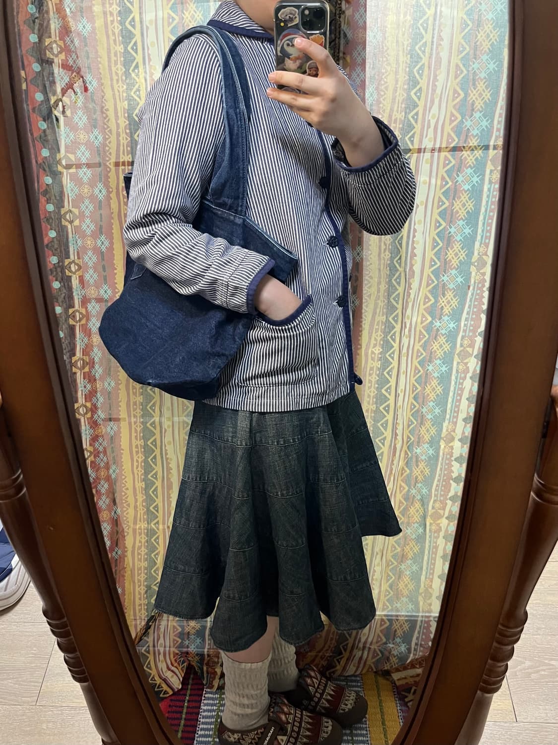 Le glazik 르 글라지크 히코리 스트라이프 재킷 상품이미지1