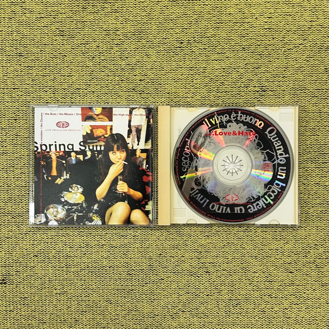 Love & Hate 1996년 컴필레이션 앨범 희귀앨범 히로믹스 촬영 상품이미지3