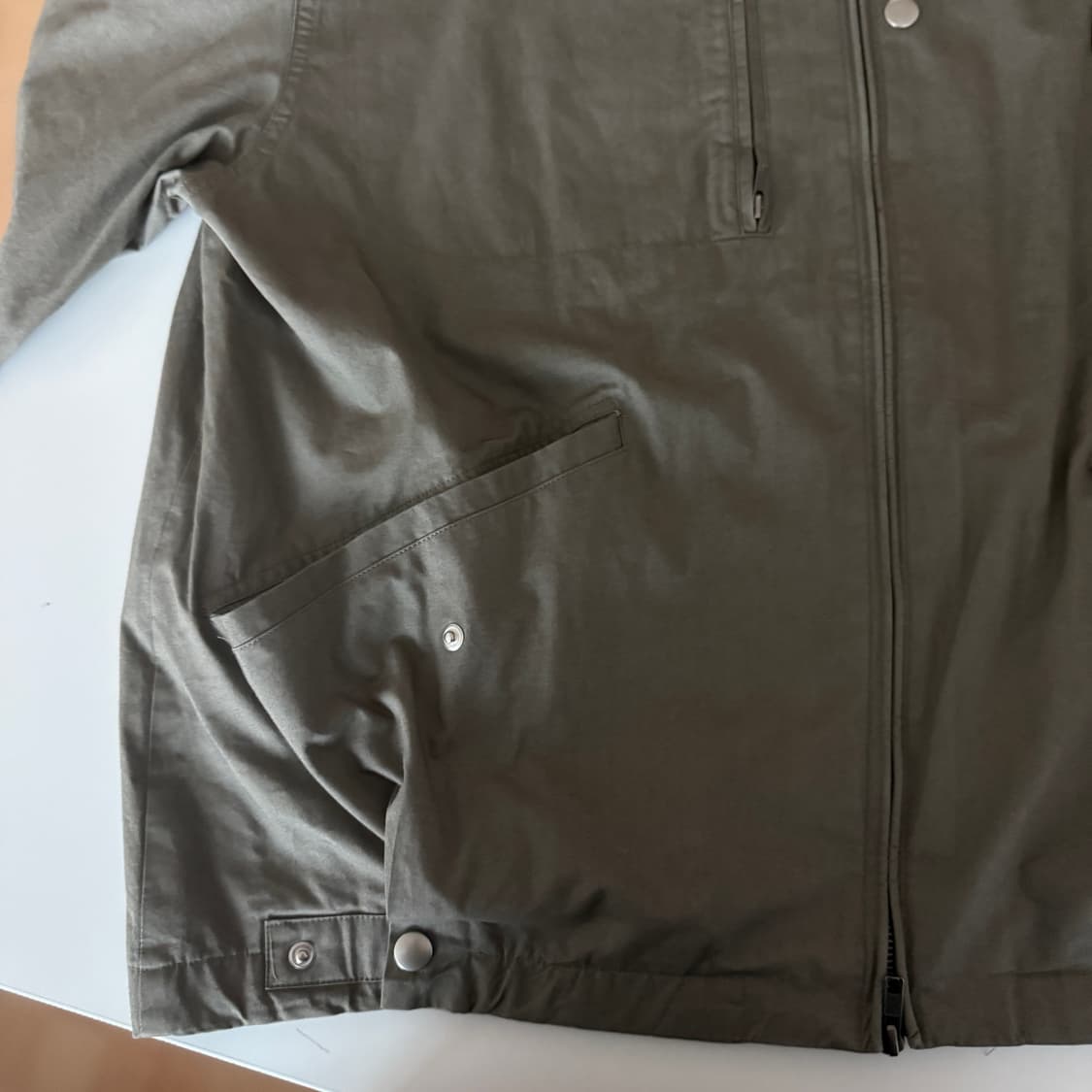 해칭룸 flight jacket 카키 상품이미지5