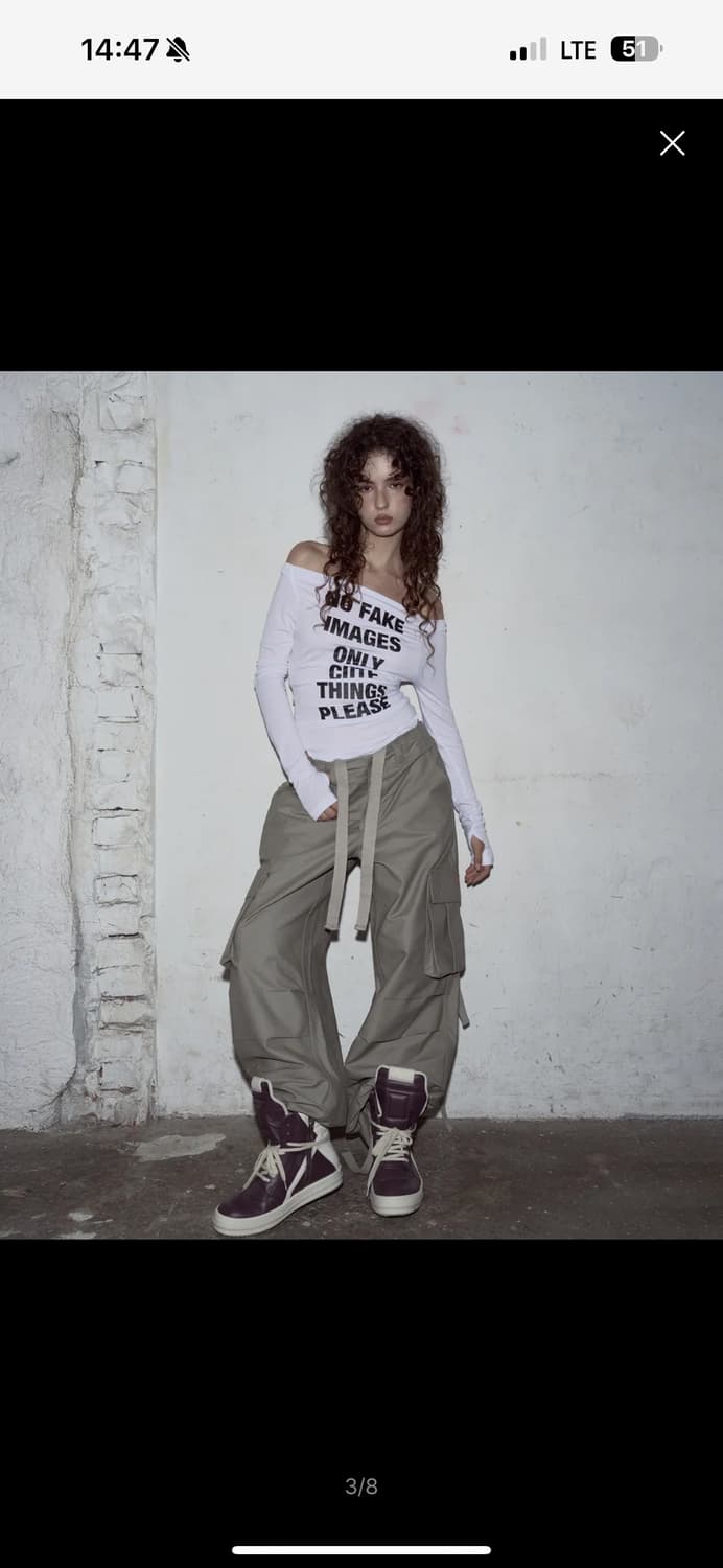 Tex Wide Work Pants (Sand Grey) 상품이미지1