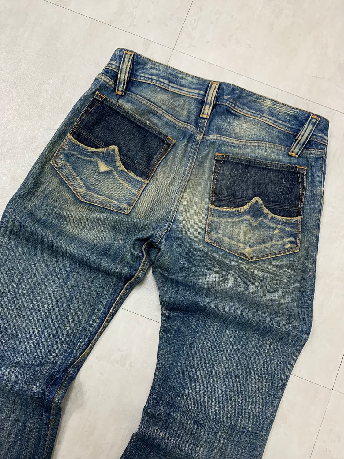 디젤 옐로우 워싱 데님 팬츠 #100 상품이미지9