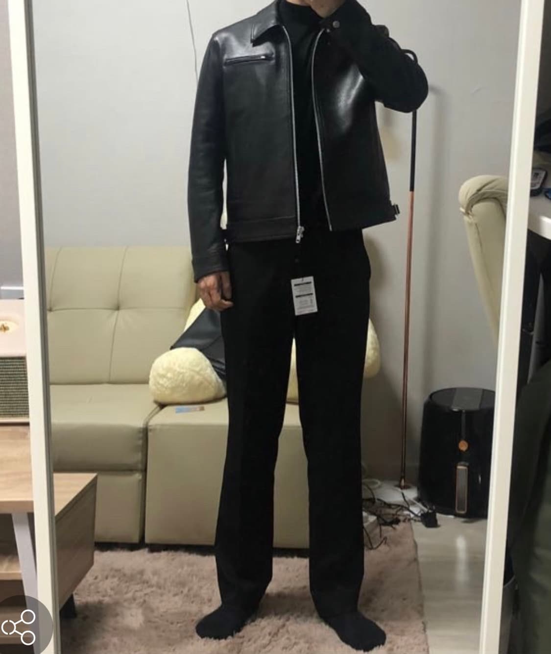 도프제이슨 싱글 레더 자켓 2xl 사이즈 상품이미지3