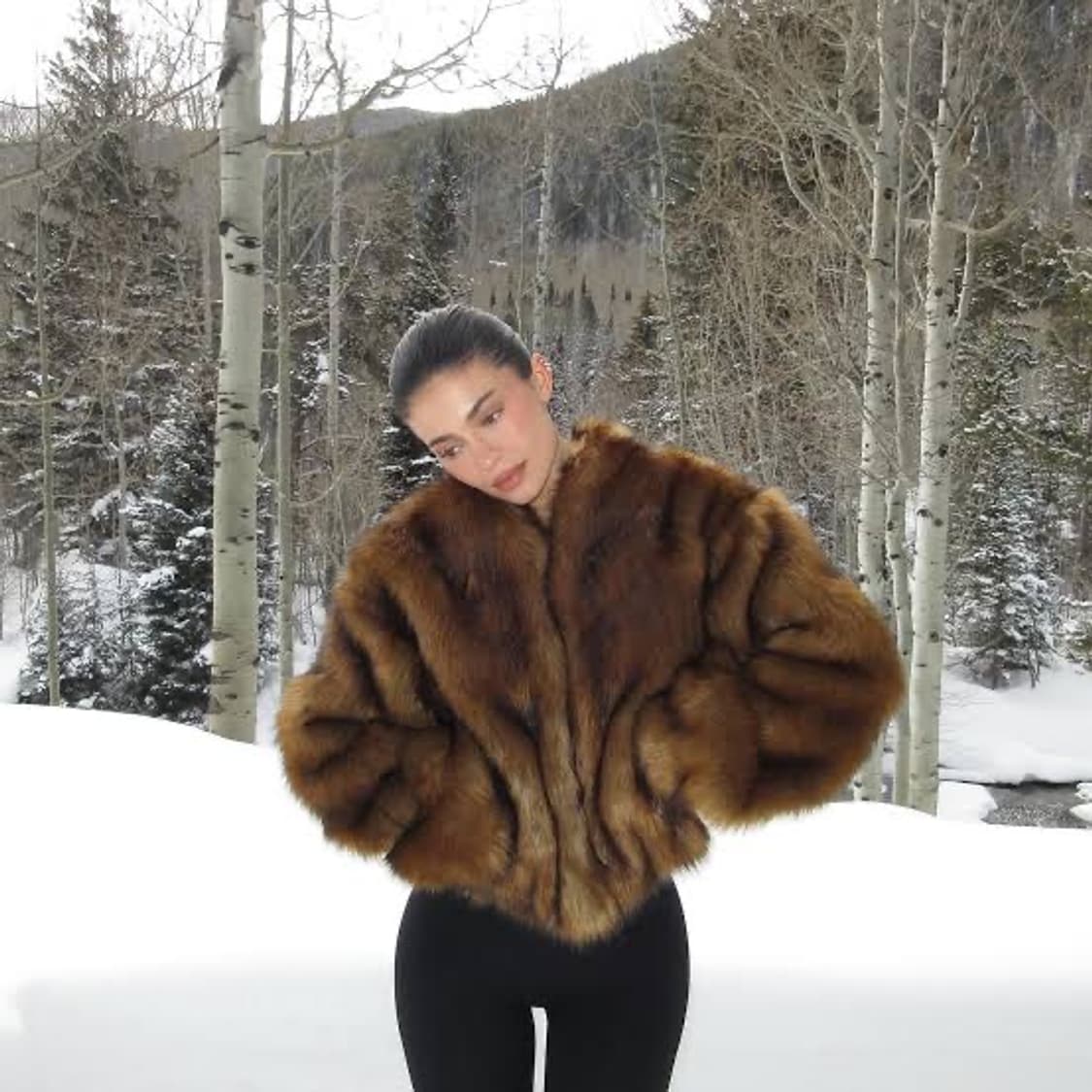 khy 퍼 자켓 s/m 상품이미지1