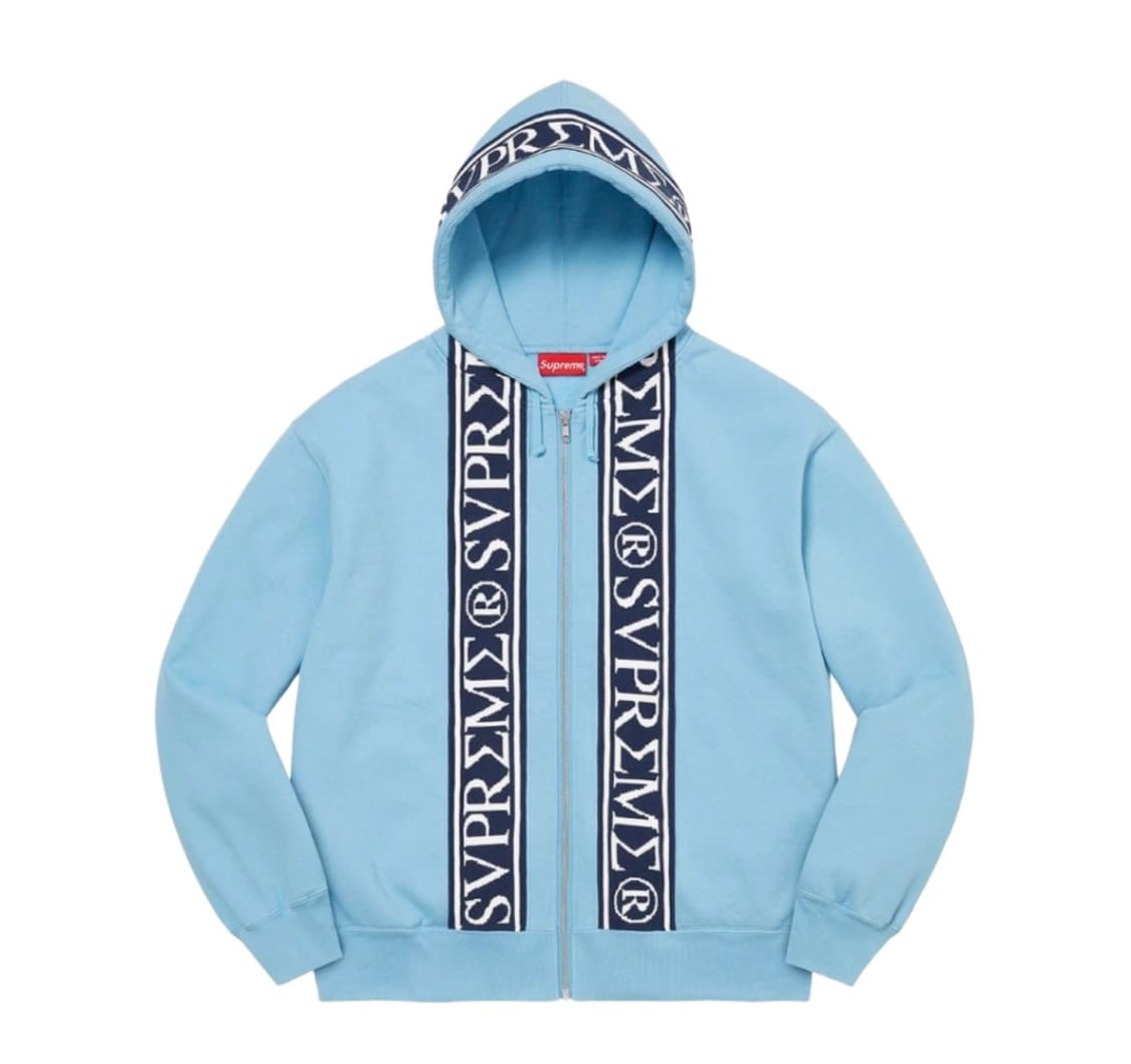 슈프림 로만 후드집업 상품이미지1