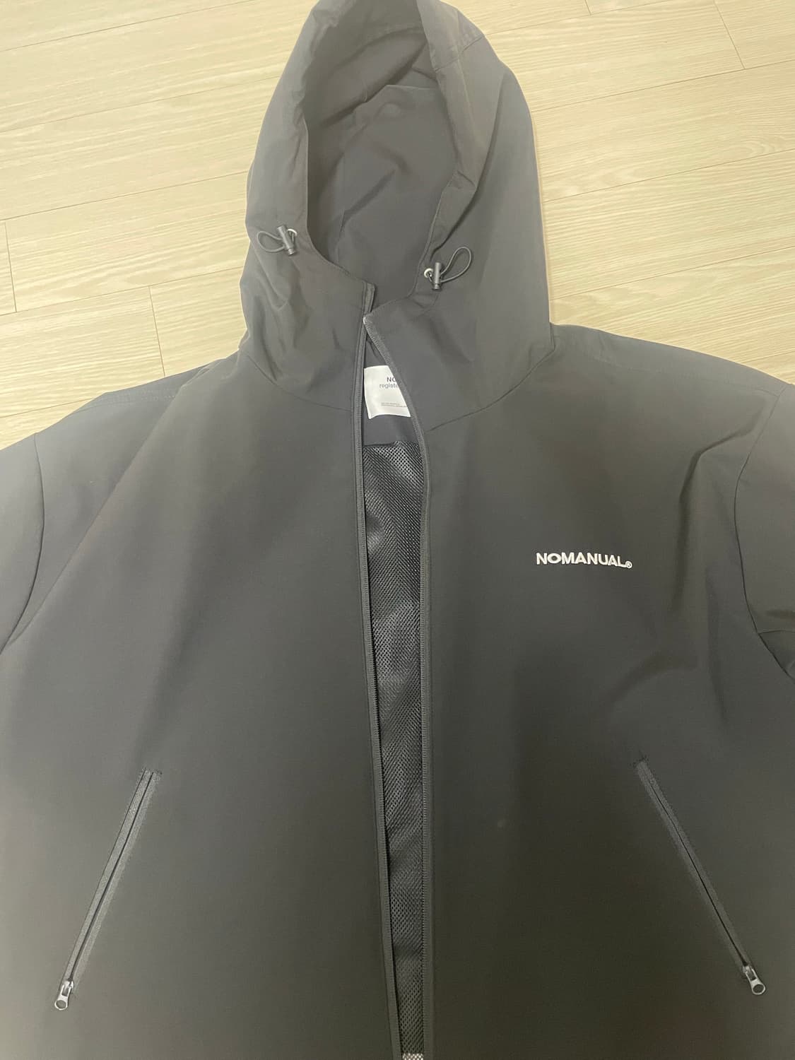 노매뉴얼 바람막이 M 상품이미지3