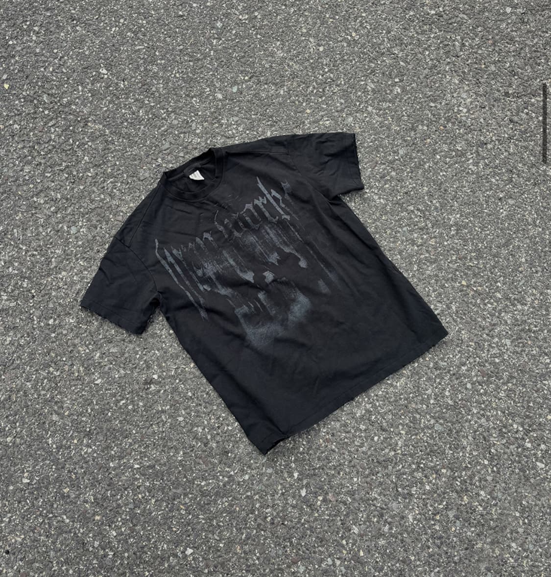 Wapworks washed shadow 반팔0사이즈 상품이미지2