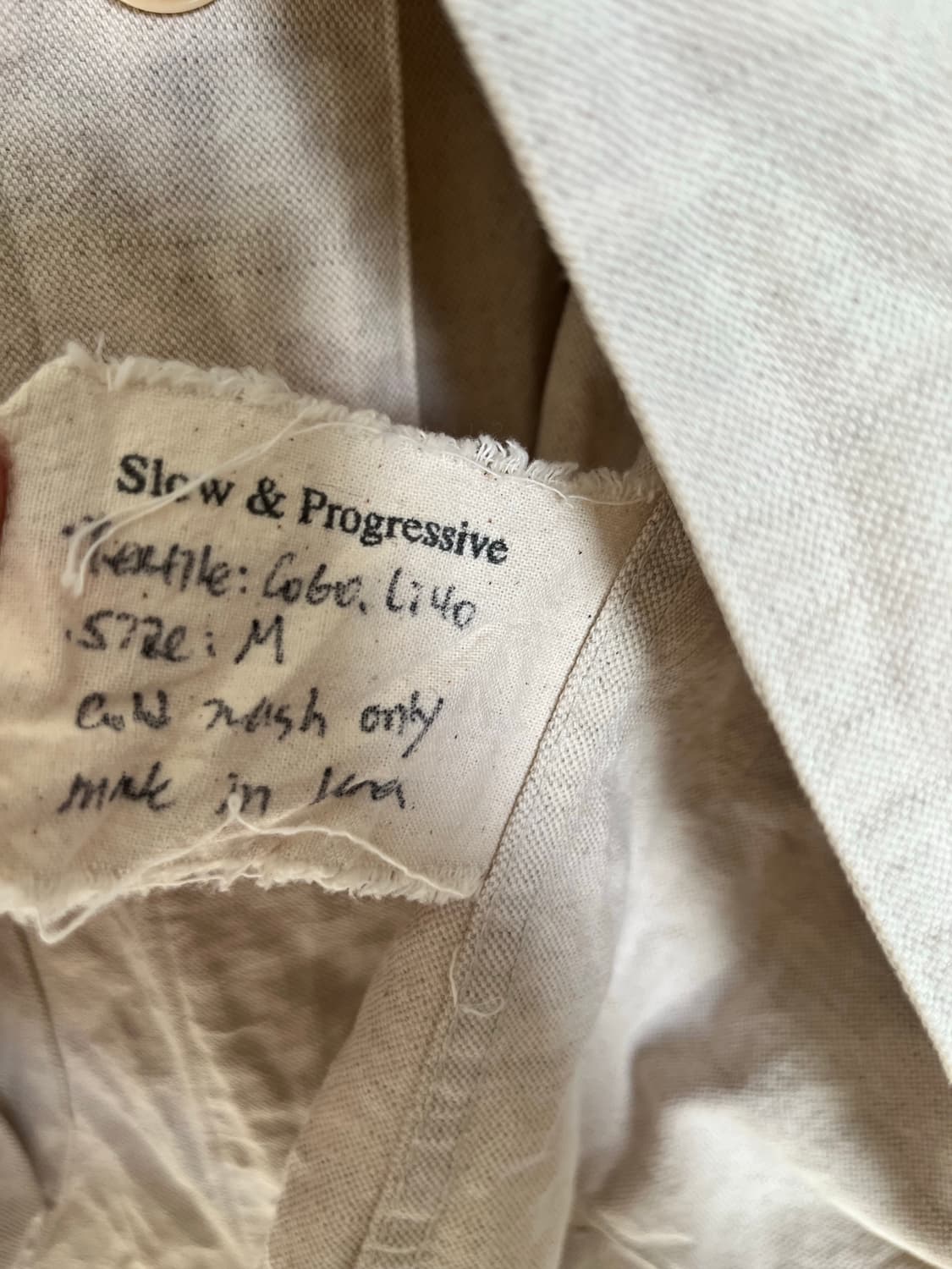 [M] 워드로브 Poet Jacket [White] 상품이미지7