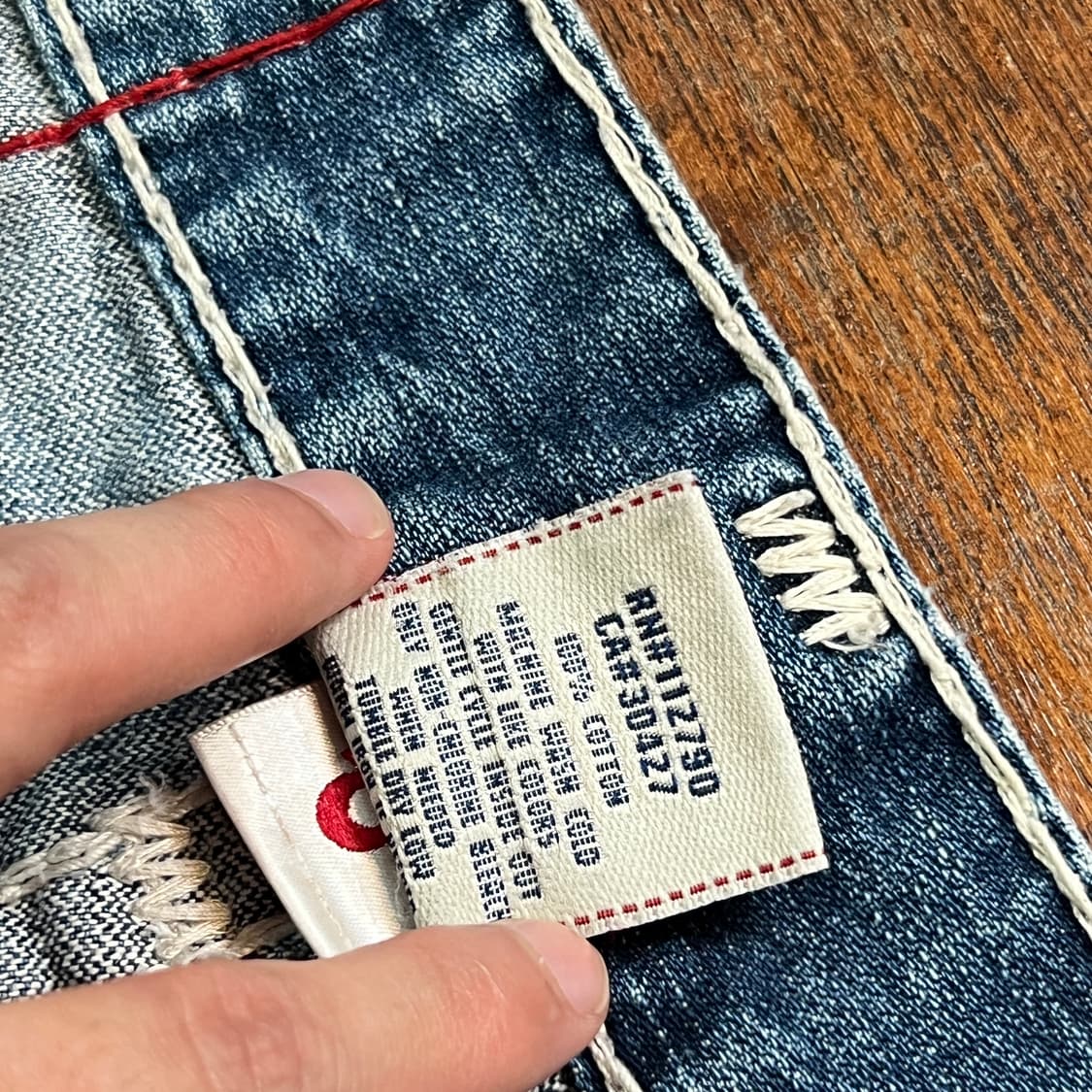 트루릴리젼 BILLY SUPER T 데님팬츠 USA 상품이미지5