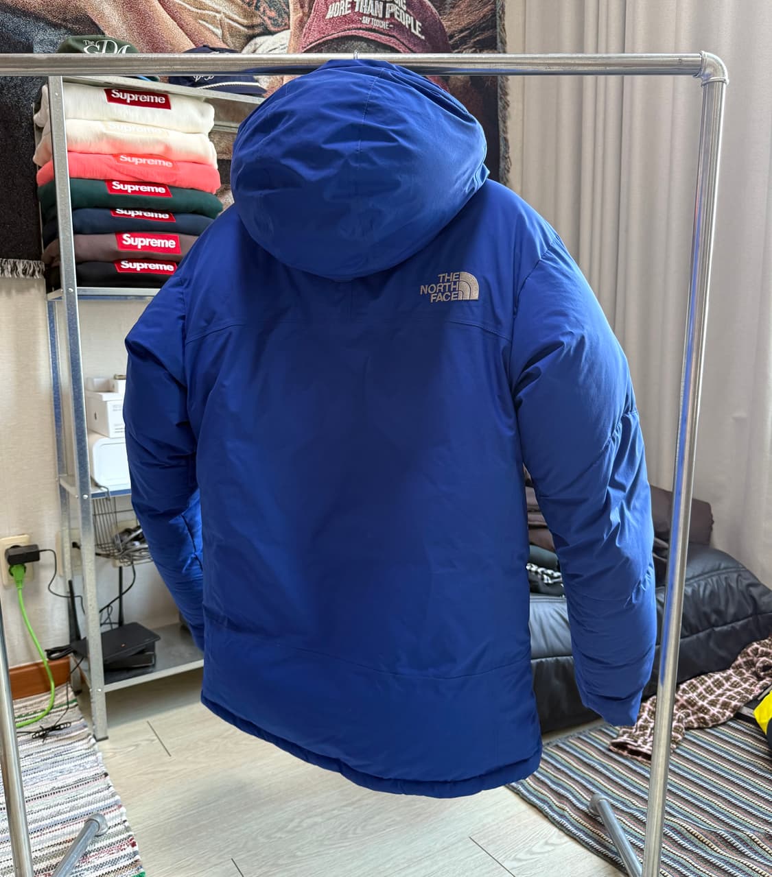 노스페이스 뉴 히말라야 패딩 블루 상품이미지2