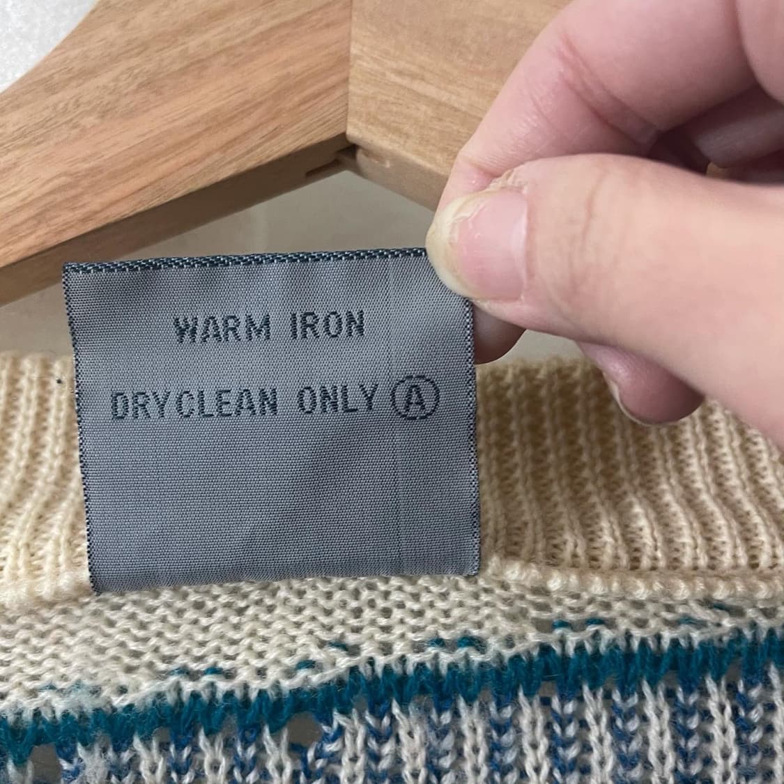 게쿠 아이보리 멀티컬러 케이블 가디건 상품이미지4