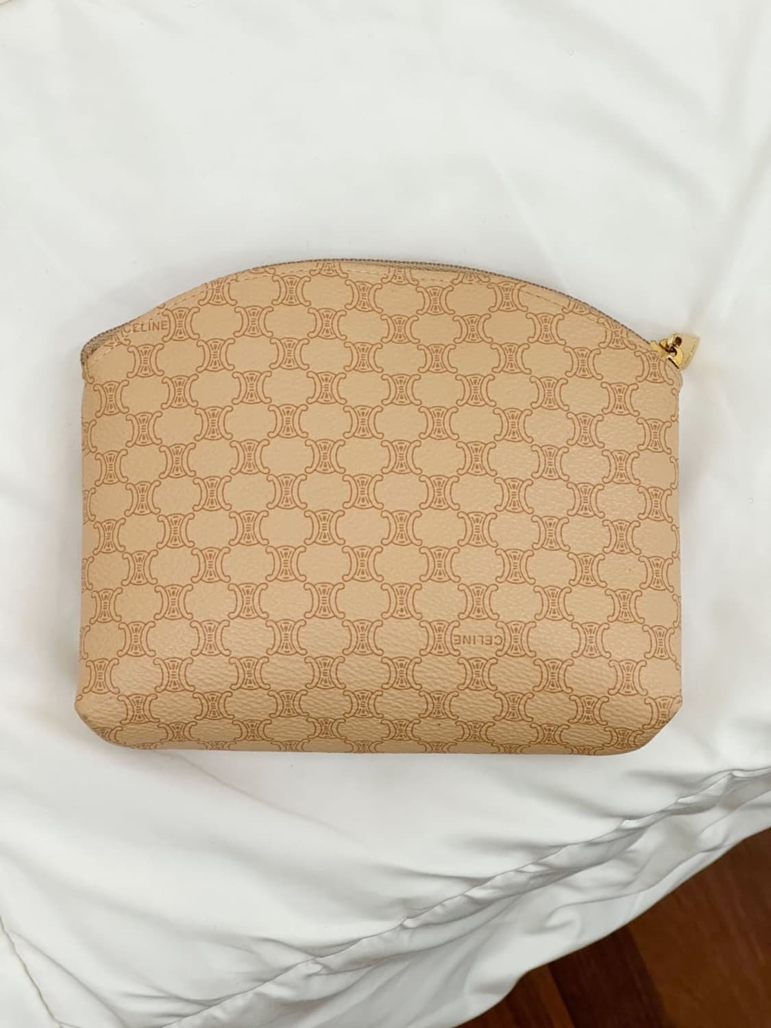 celine / 셀린느 베이지 마카담 반달 파우치  상품이미지2