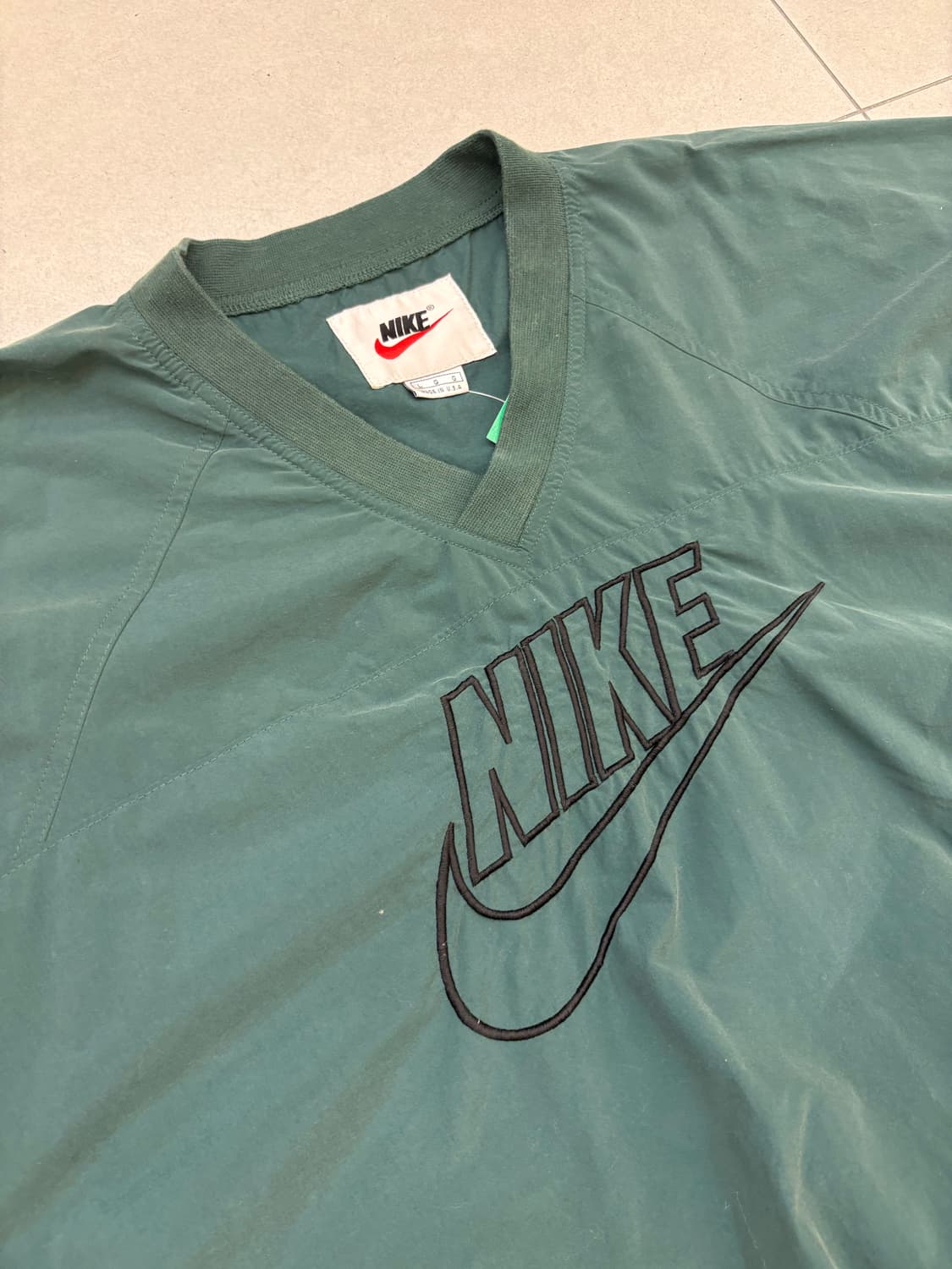 빈티지 나이키 스우시 웜업 그린 상품이미지5