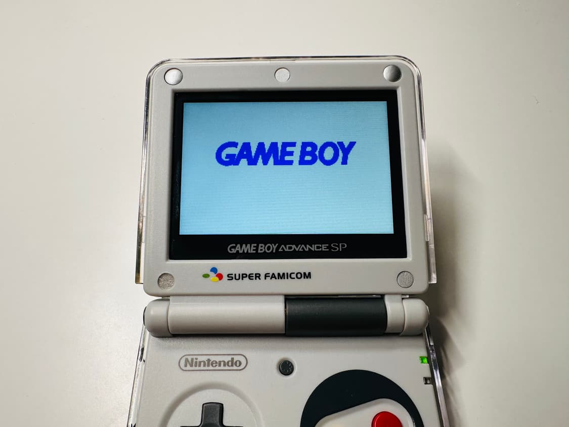 닌텐도 GBA SP 게임보이 어드밴스 SP 백라이트 C타입 슈패에디션 상품이미지5