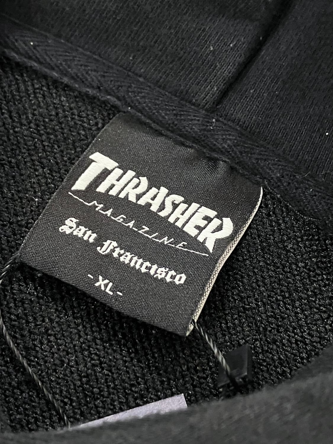 트레셔 빅로고 후드티 블랙 XL  #csz2700 상품이미지4