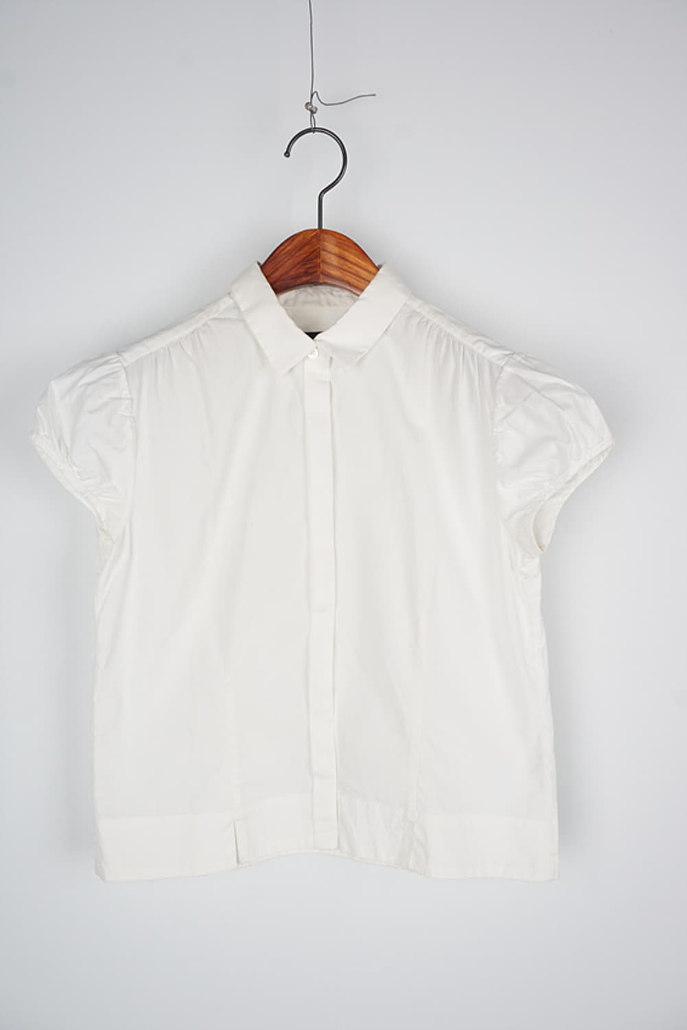  MARGARET HOWELL puff-sleeve shirt 상품이미지1