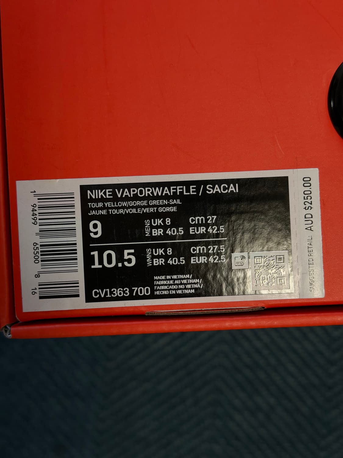 나이키 사카이 베이퍼와플 노초 270 상품이미지2