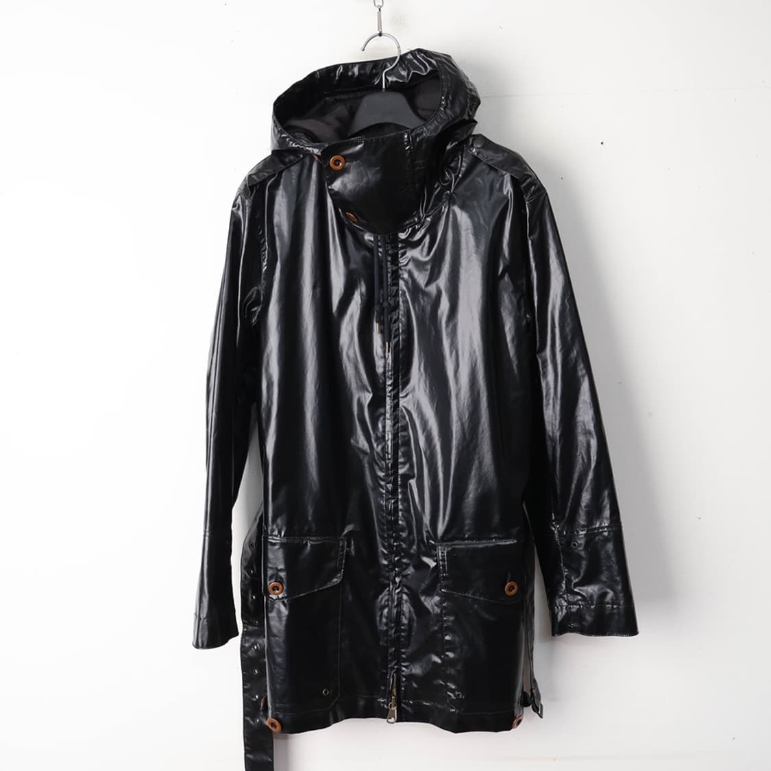 55/폴로 랄프로렌 유광 코튼 후드 집업 자켓 상품이미지1