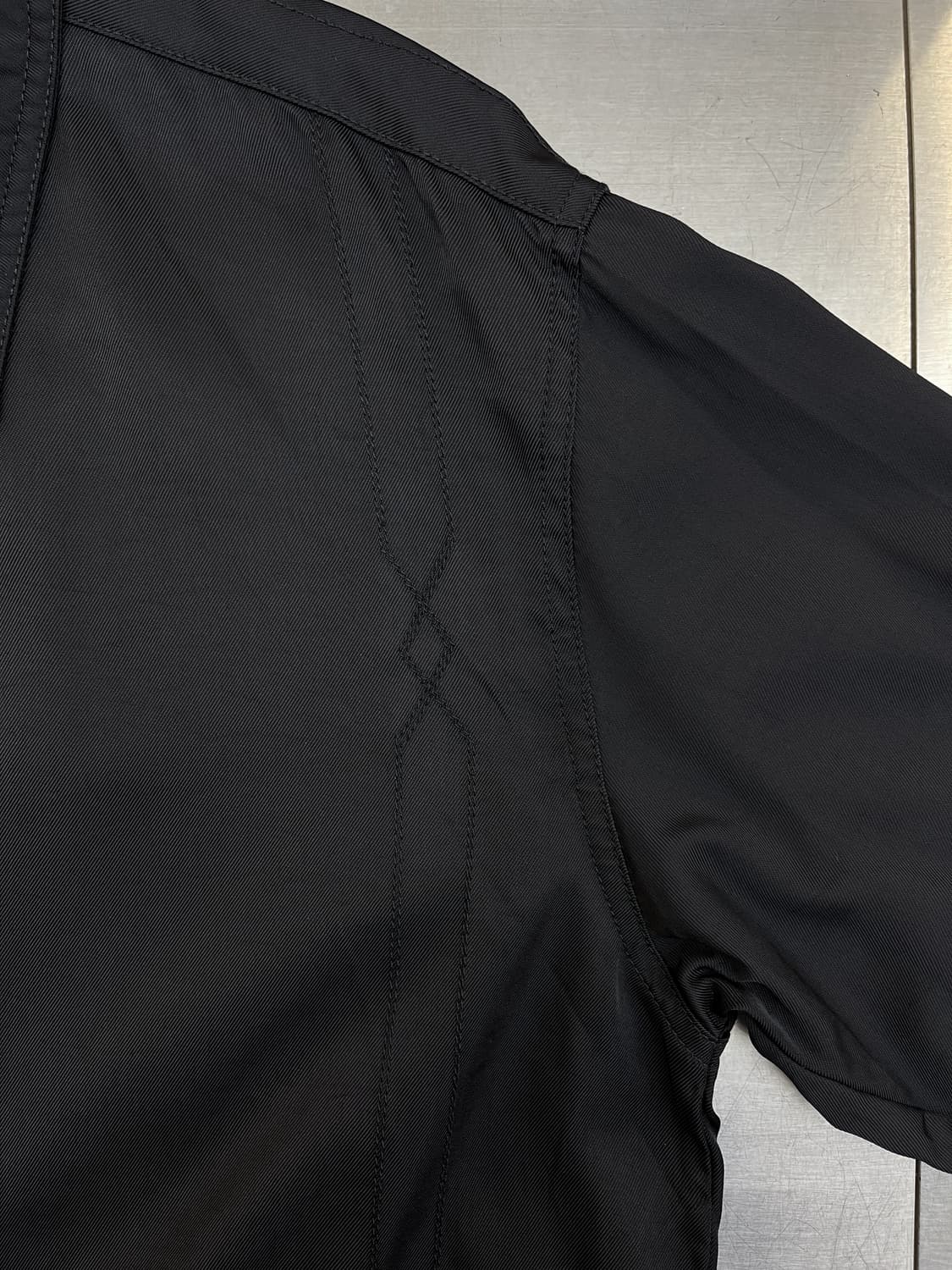 베르사체 진 쿠튀르 90s 웨스턴 스티치 나일론 자켓 상품이미지7