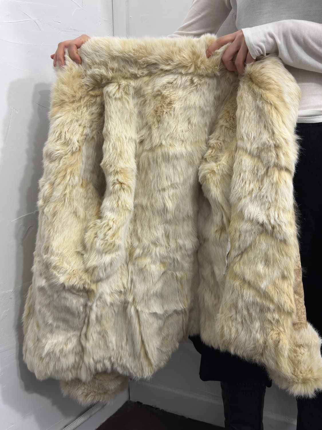 rabbit fur detail jacket 상품이미지4