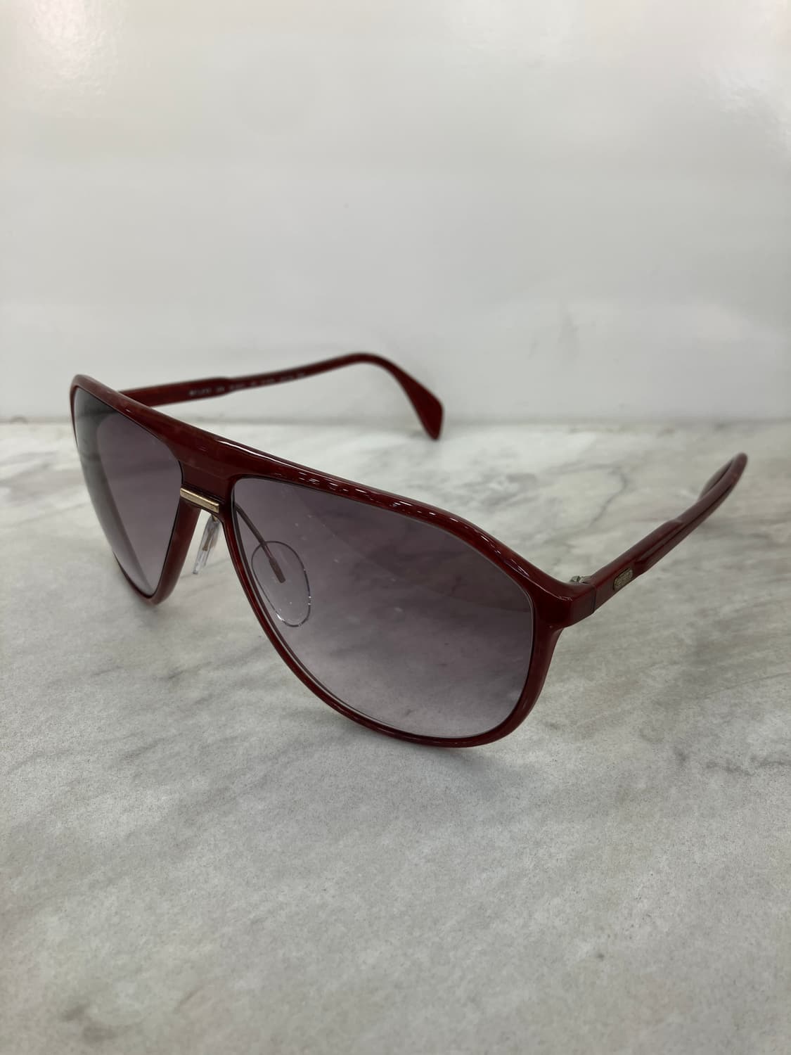 실루엣 silhouette 레트로 브라운 아비에이터 선글라스 상품이미지9