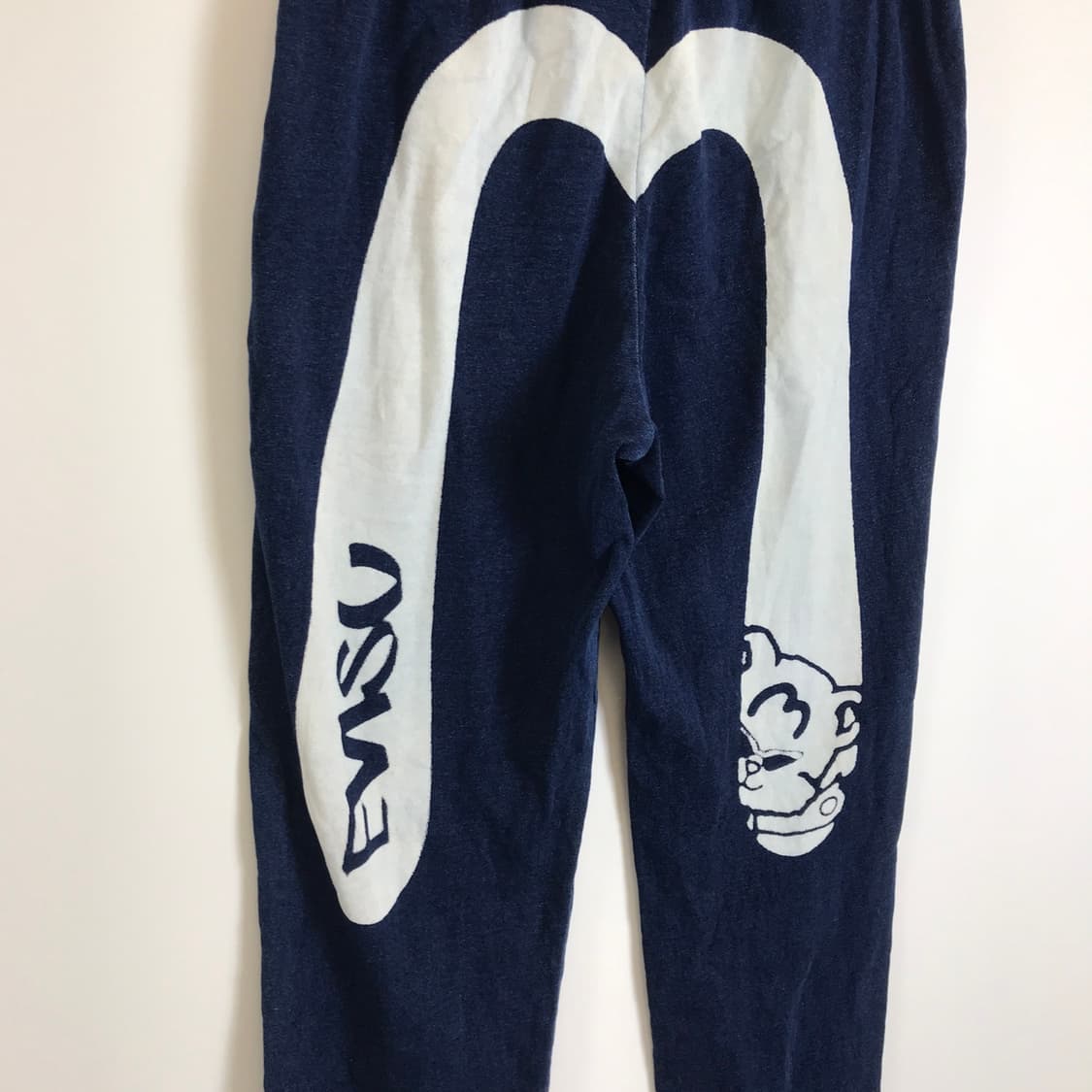EVISU 에비수 빅힐스 다이마루 데님 조거팬츠 [XL] 상품이미지4