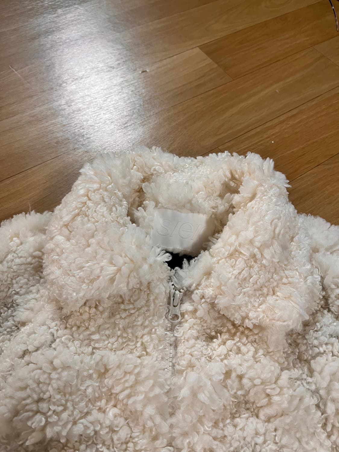 s/e/o 아이보리 퍼자켓 상품이미지5