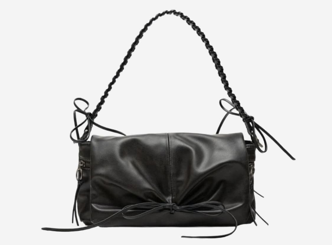 자라 리본 셔링 숄더백  상품이미지1