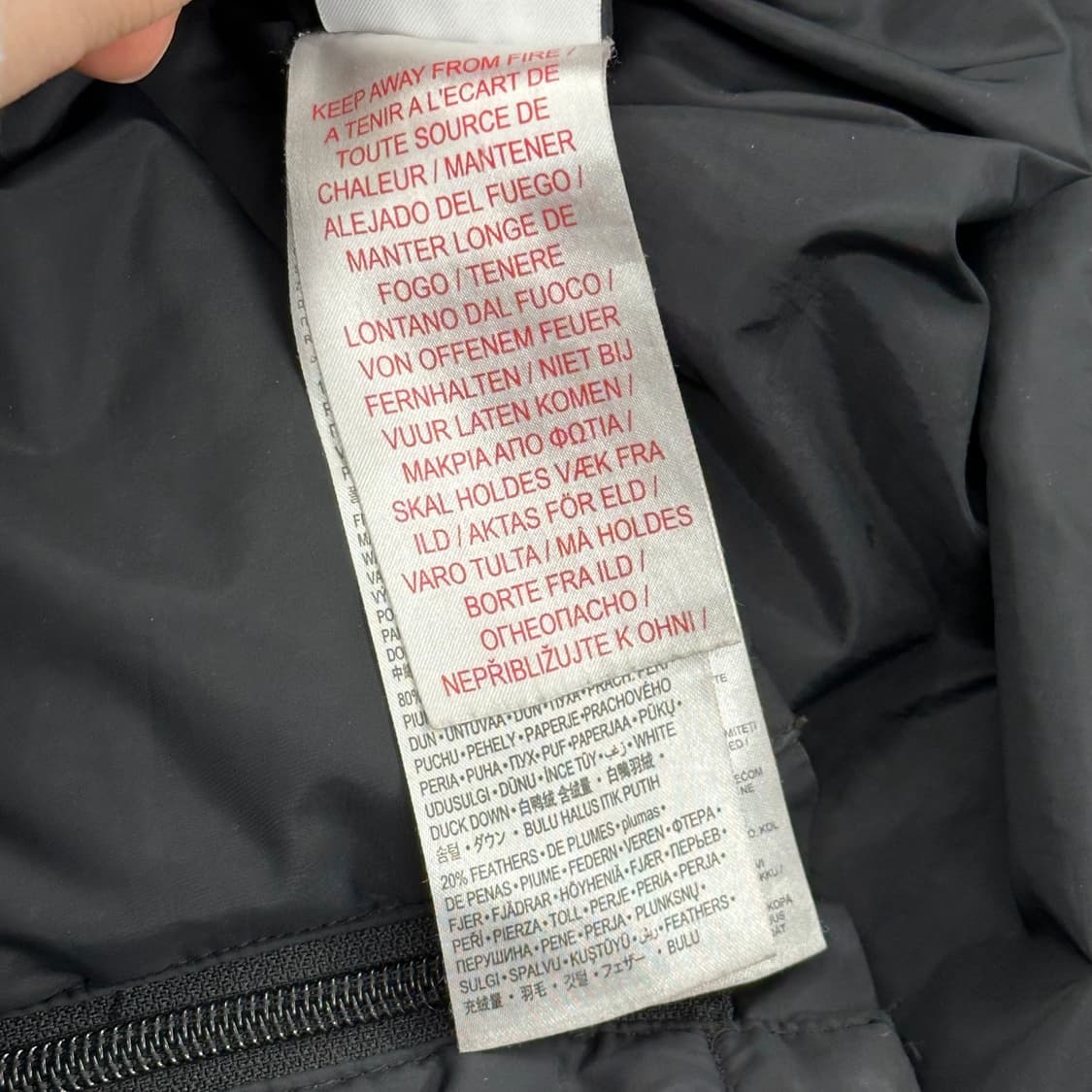 XL 나이키 블랙 롱패딩 상품이미지5