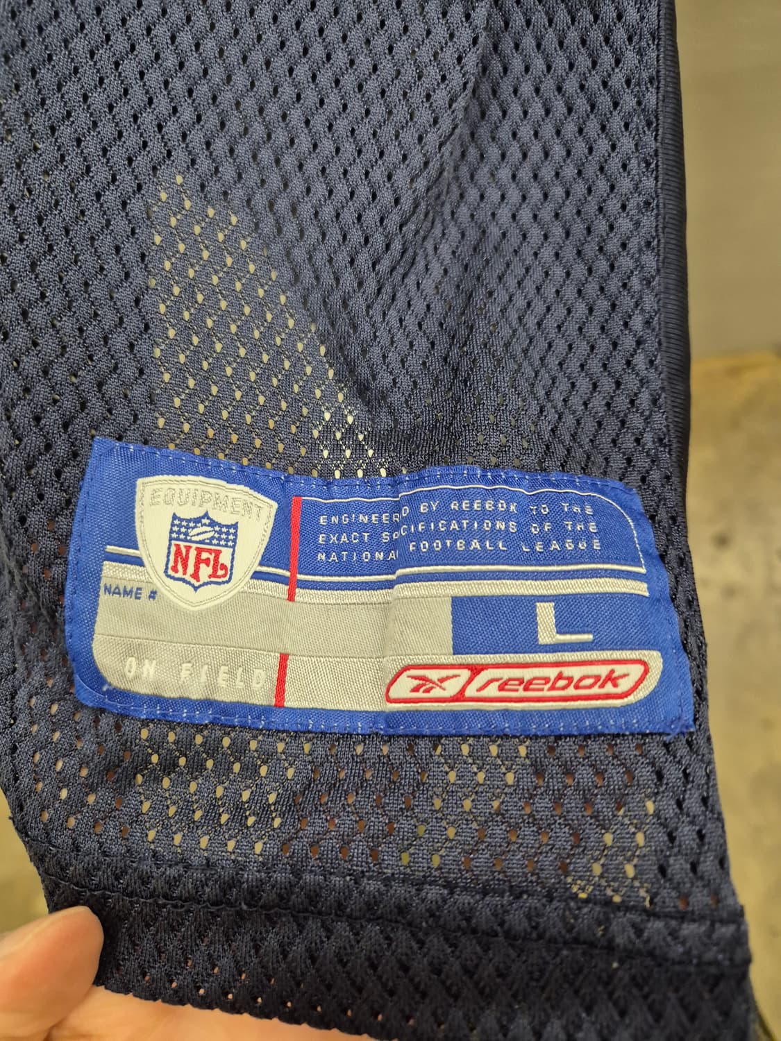 리복 NFL 시카고 베어스 35번 져지 L 상품이미지5