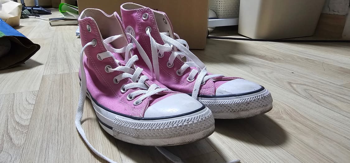 컨버스 척테일러 올스타 하이 핑크 (280) 판매 상품이미지2